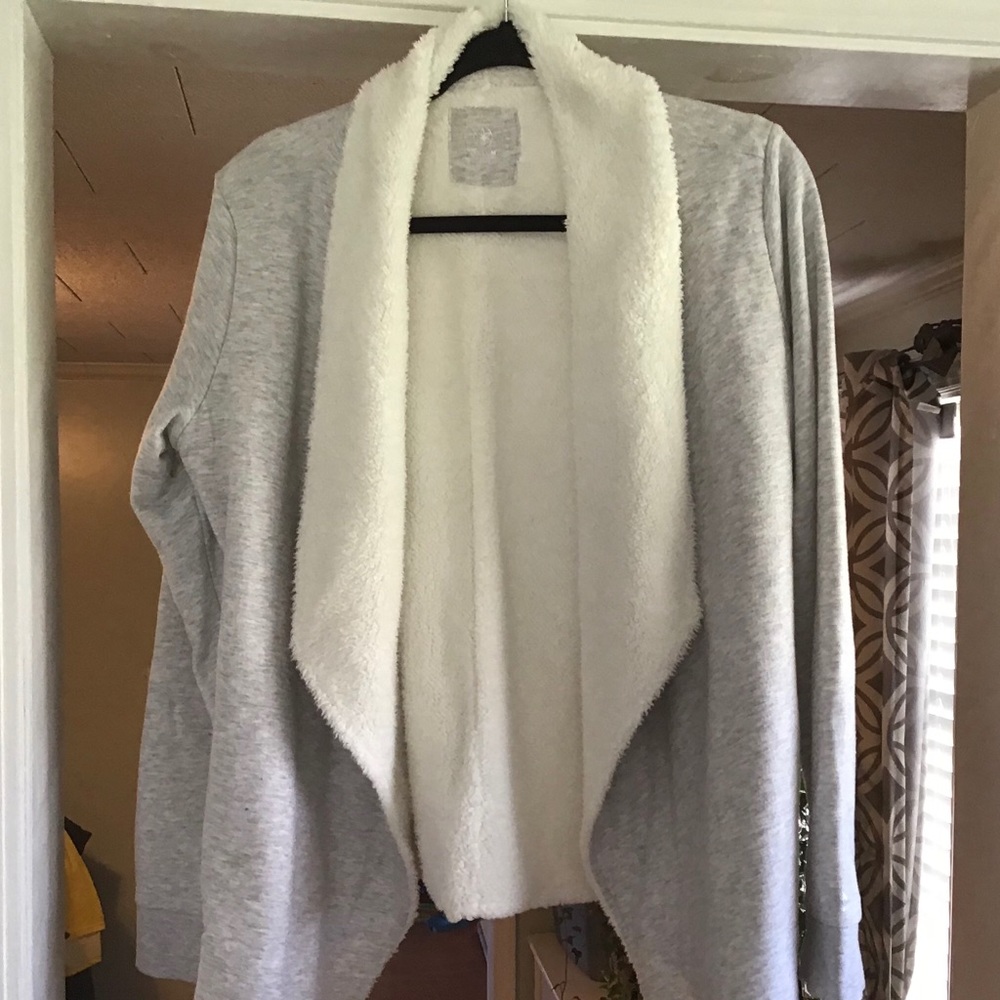 Light Grey and Cream Jacket